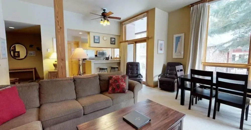 photo 1 of 2 Bedroom Platinum Condo Near Chairlift in Cascade Village With Pool and Hot Tub