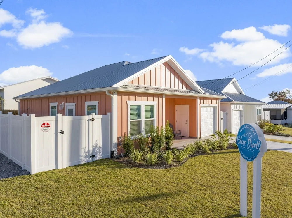 photo 1 of Laguna Peach: 3BA 2BA Retreat for 10! Explore Nearby Beaches & Activities