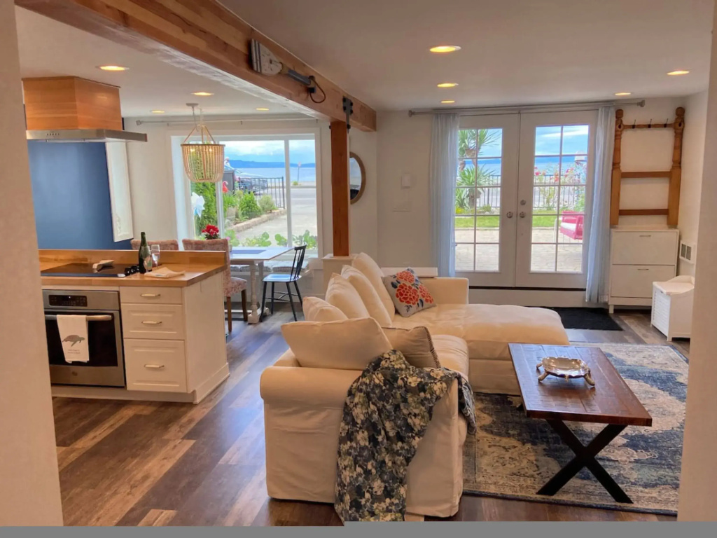 photo 1 of 2BR 2BA Alki Beach Waterfront Retreat Extended Stay
