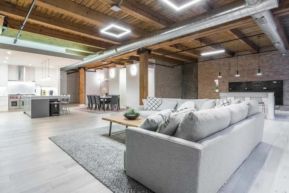 photo 1 of 3 BDR Downtown Luxury Loft-spacious, Safe & Secure