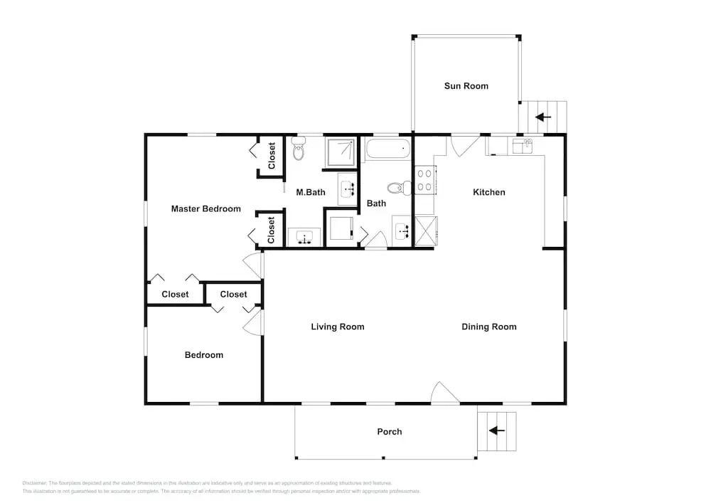 photo 1 of 7 3rd Street Home 2 Bedrooms 2 Bathrooms Home