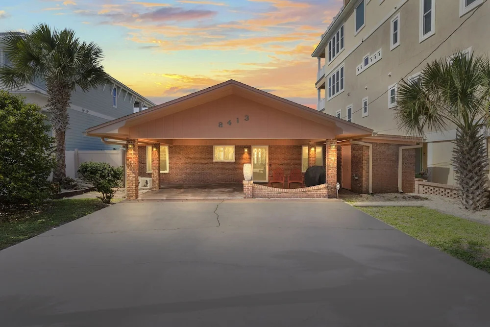 photo 1 of Gulf Front 3bd/2ba Home With Private Beach Access!