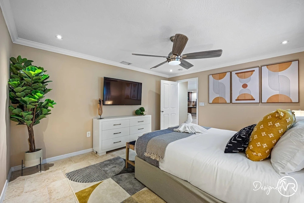 photo 1 of 8BR Villa with Heated Pool Near Beach