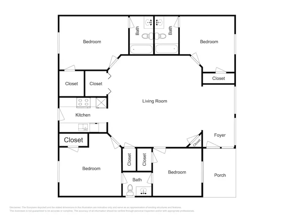 photo 1 of 9512 Jesters Court Home 4 Bedrooms 3 Bathrooms Home