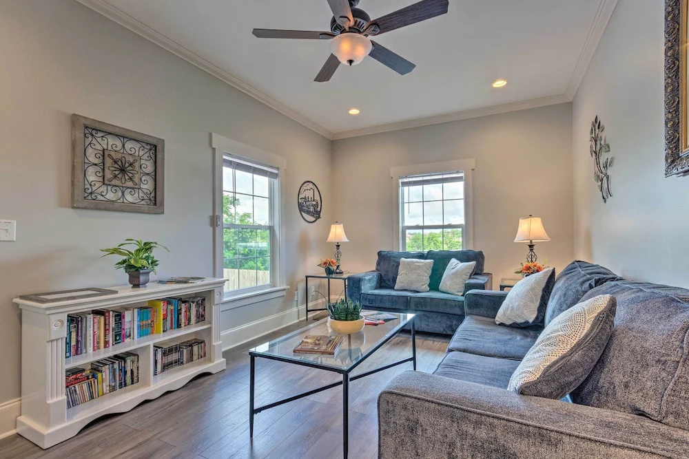 photo 1 of Airy Apartment With Deck - Walk to Main Street!