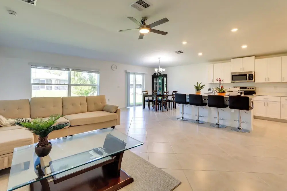 photo 1 of Airy Port Charlotte Home w/ Smart TV Near Beaches!
