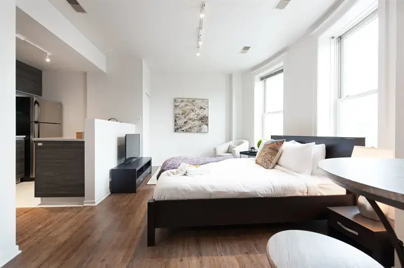 photo 1 of Airy Studio in South Loop by Sonder