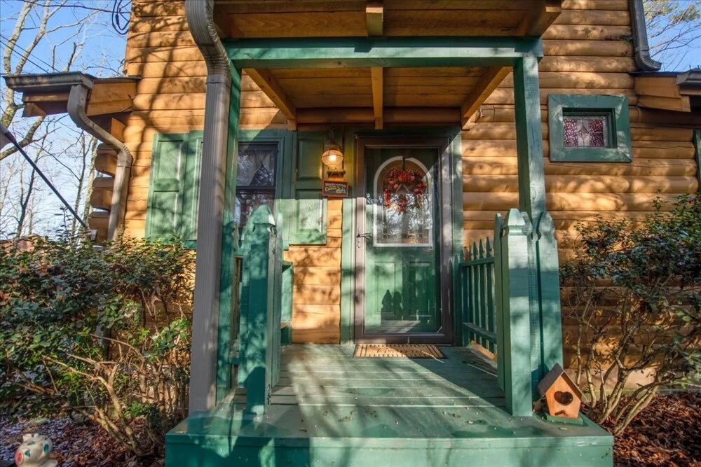 photo 1 of Applewood Cottage - Cozy log Cabin in the Serene Woodlands of Coosawattee