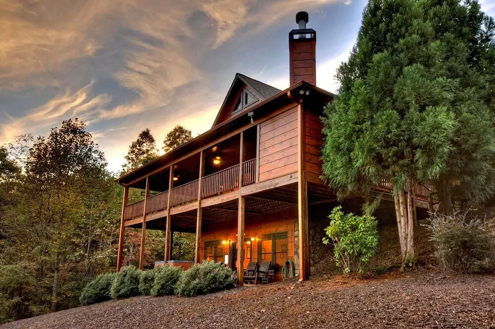 photo 1 of Aska Adventure Lodge by Escape to Blue Ridge