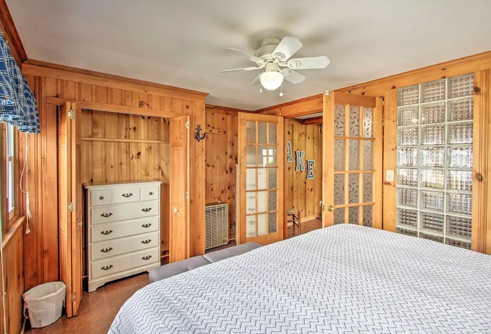 photo 1 of Beachfront Sebago Cottage w/ Deck + Grill!