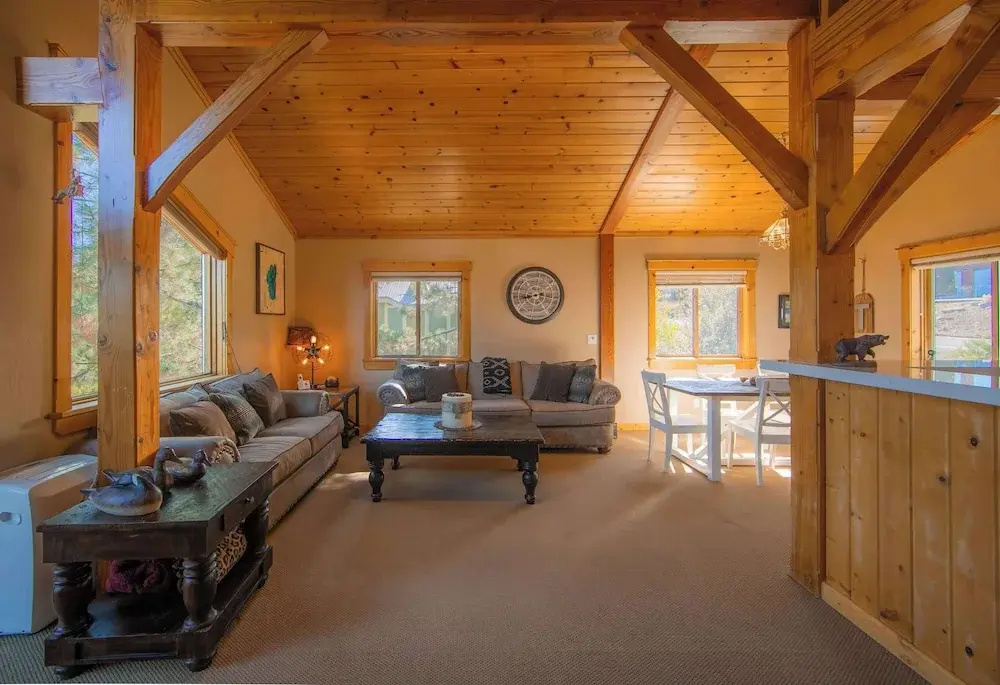photo 1 of Bearfoot Lodge Near Fishing and Hiking