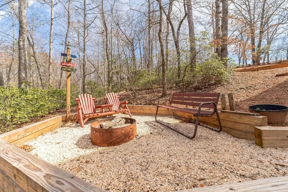 photo 1 of Beautiful Log Cabin In The Lake Lure- Close To Mirror Lake - Wifi 2 Bedroom Cabin by Sunscape Property Management