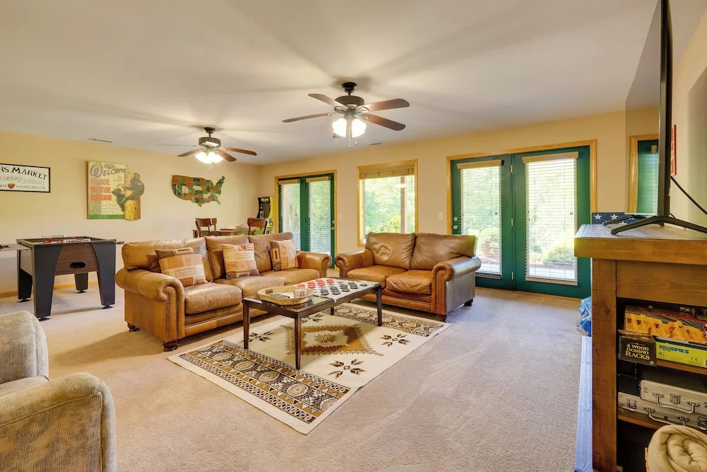 photo 1 of Beautiful Smoky Mountain Chalet With Game Room!
