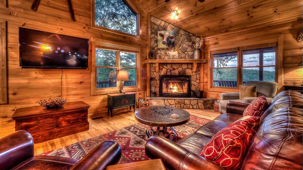 photo 1 of Blackberry Lodge by Escape to Blue Ridge