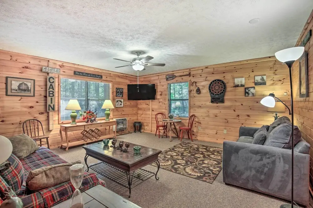 photo 1 of Blairsville Cabin w/ Private Hot Tub!