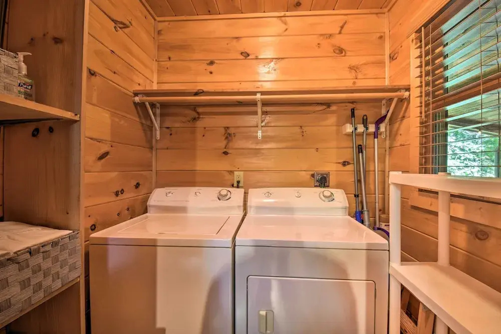photo 1 of Blue Ridge Cabin: Hot Tub, Fire Pit & Grill!