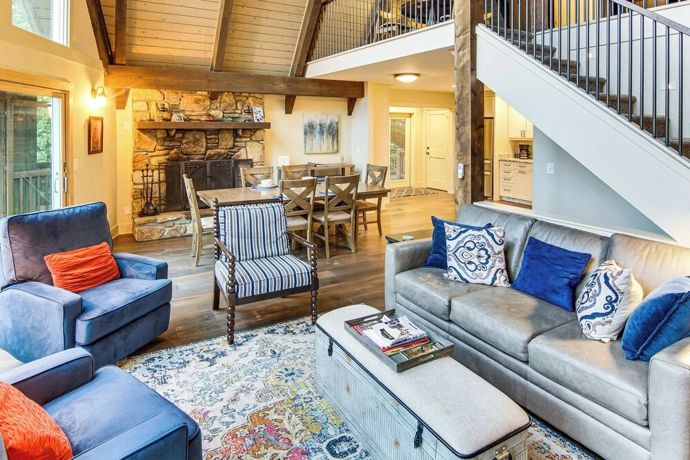photo 1 of Brevard Chalet w/ Stunning Blue Ridge Mtn Views!