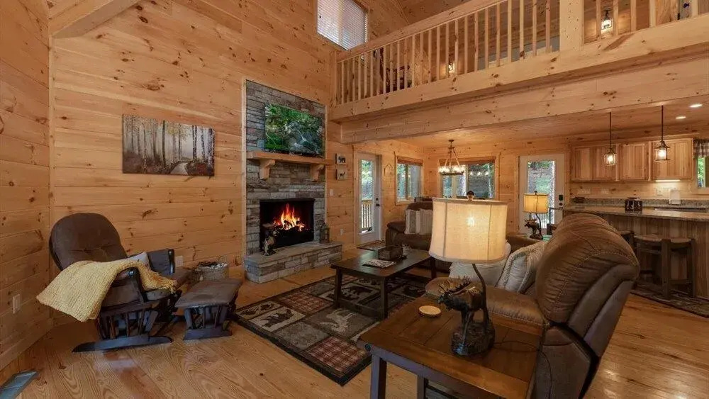 photo 1 of Buck S Bear Lodge-Beautiful Coosawattee Resort