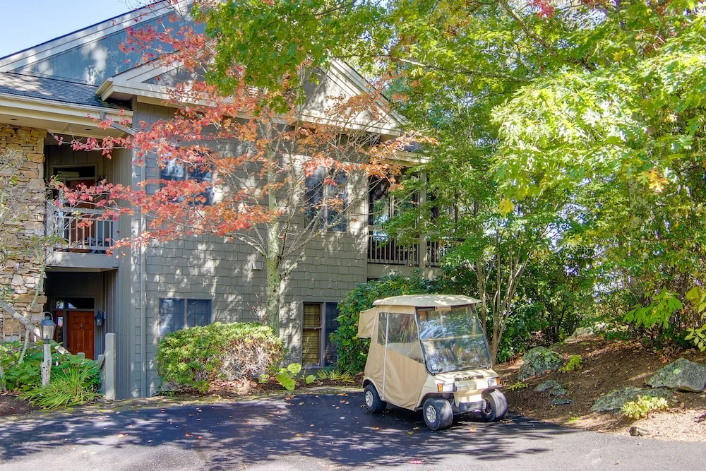 photo 1 of Burnsville Condo: Screened Porch & Mountain Views!