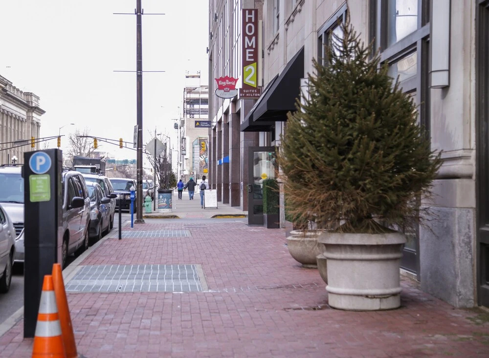 photo 1 of FRONTDESK Penn Street Tower Apts Downtown Indy