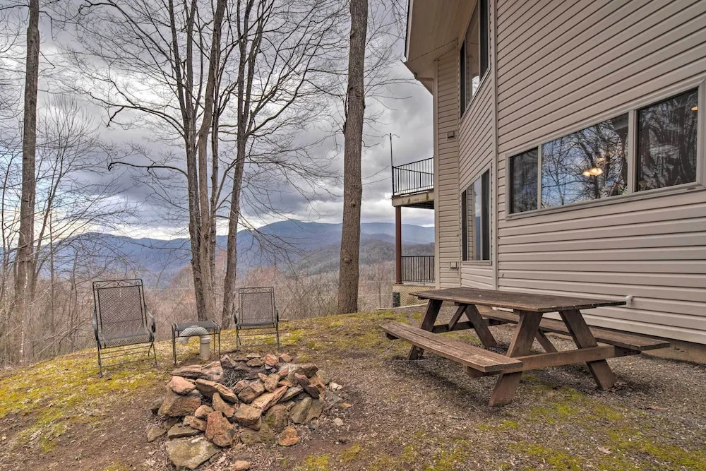 photo 1 of Charming Burnsville Apt w/ Mountain Views & Deck!