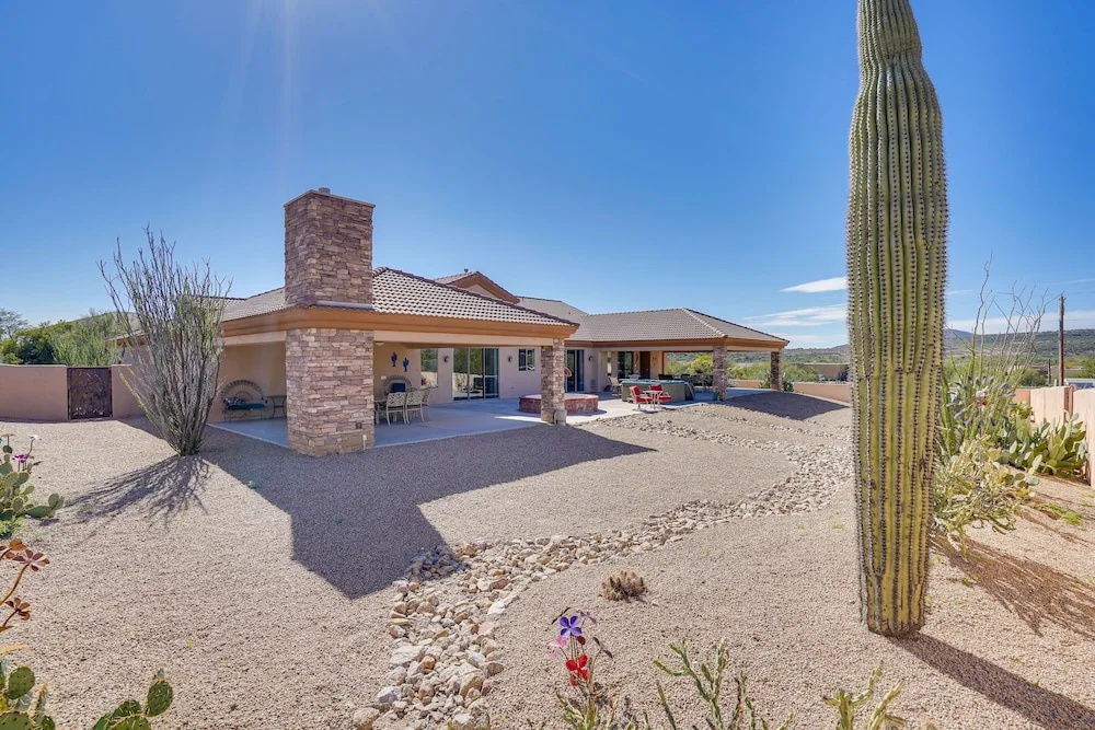 photo 1 of Spacious Cave Creek Home w/ Hot Tub, Yard & Views!
