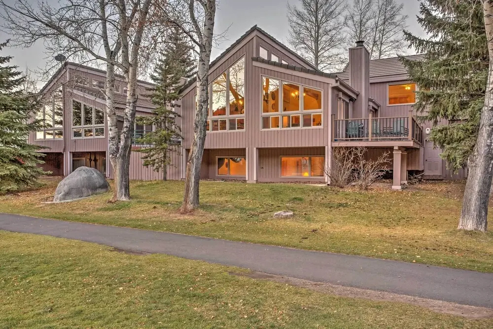 photo 1 of Charming Mtn Home on Golf Course ~ 4 Mi to Slopes!