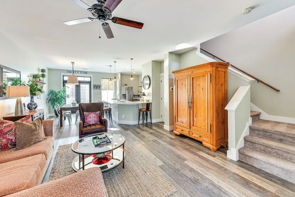 photo 1 of 1 Mi to Old Town: Cheerful Bluffton Townhome!