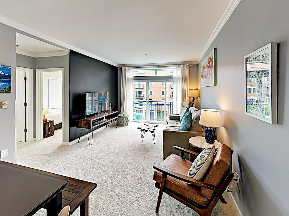 photo 1 of Chic Belltown Court W/ Pool & Rooftop Deck 2 Bedroom Condo