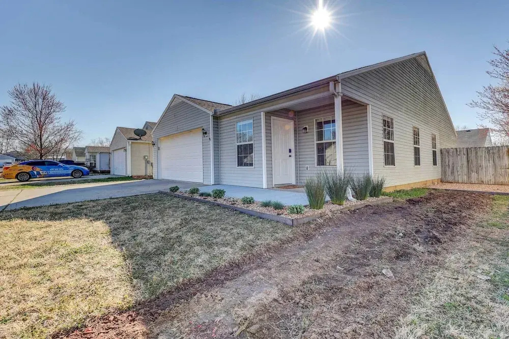 photo 1 of Chic Bentonville Home w/ Patio & Fire Pit!