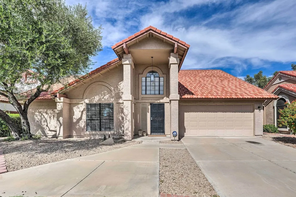photo 1 of Private Pool, Gas Grill: Chic Glendale Home!