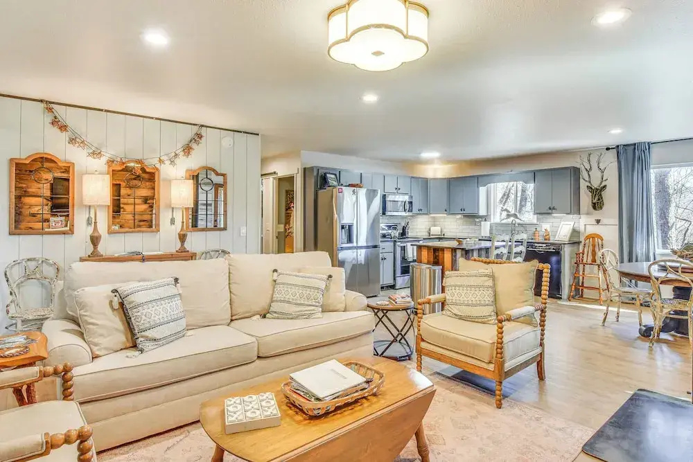 photo 1 of Classy Clayton Home w/ Views < 1 Mi to Downtown!