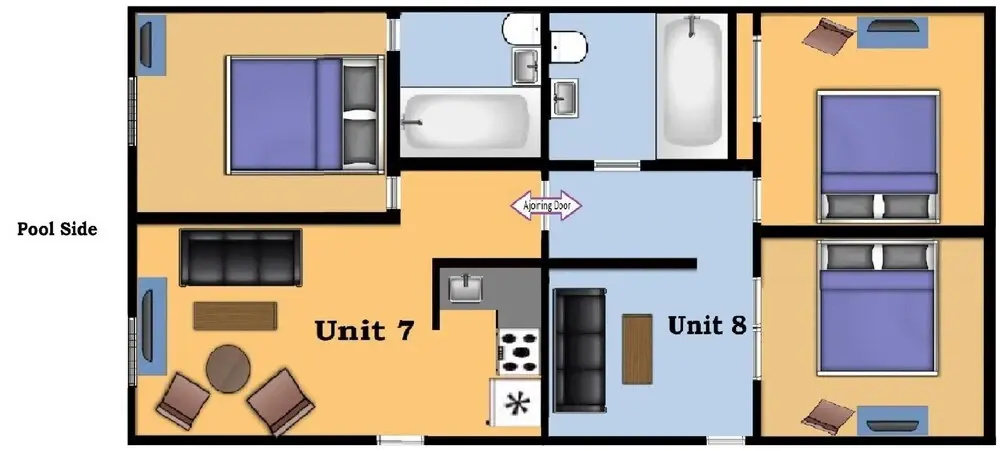 photo 1 of Coconut Grove Beach Resort Suites 7 & 8