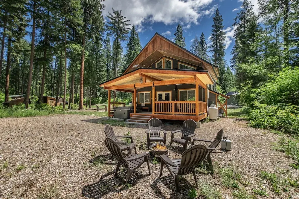 photo 1 of Compass Cabin 2 Bedroom Homeby NW Comfy Cabins by RedAwning
