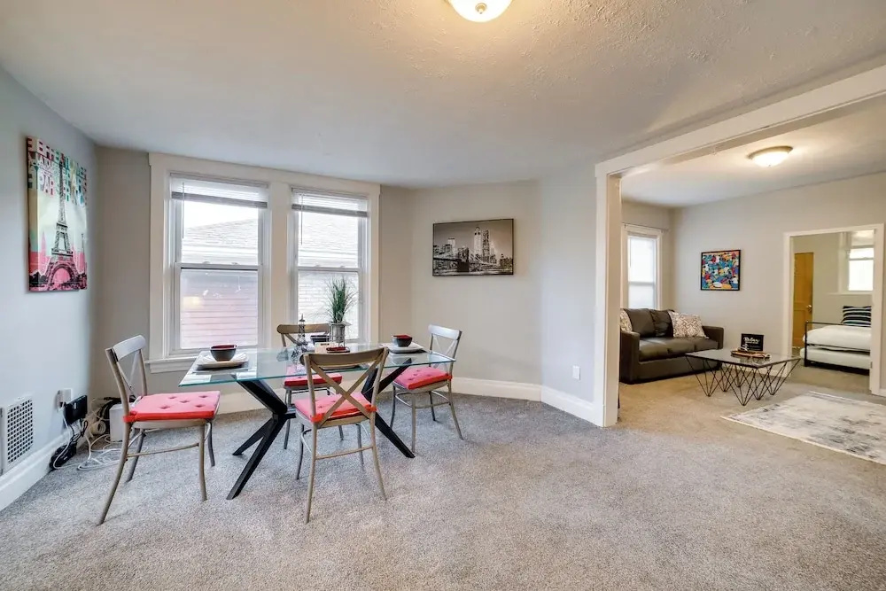 photo 1 of Balcony & Workspace! Apt 5 Mi to Dtwn Pittsburgh