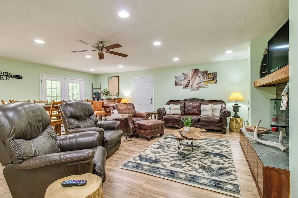 photo 1 of Cotter Home w/ Deck ~ 1 Mi to Big Spring Park!