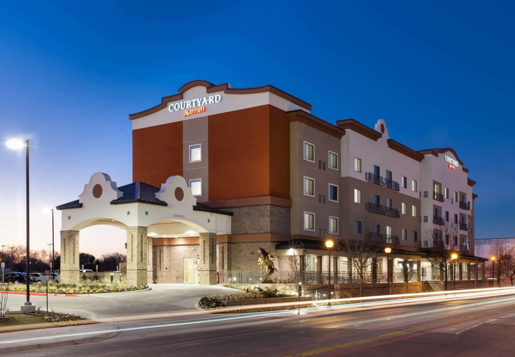 photo 1 of Courtyard by Marriott Fort Worth Historic Stockyards Hotel