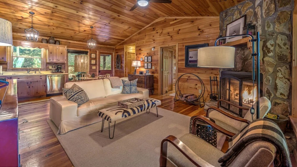 photo 1 of Cozy Aska Cabin by Escape to Blue Ridge