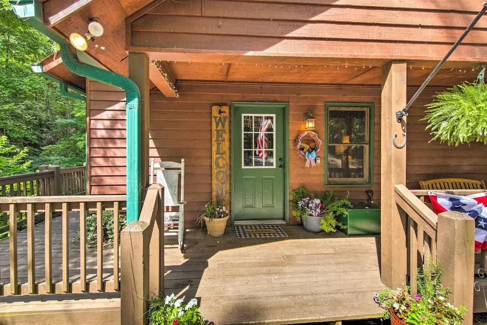 photo 1 of Cozy Cabin in Coosawattee River Resort!