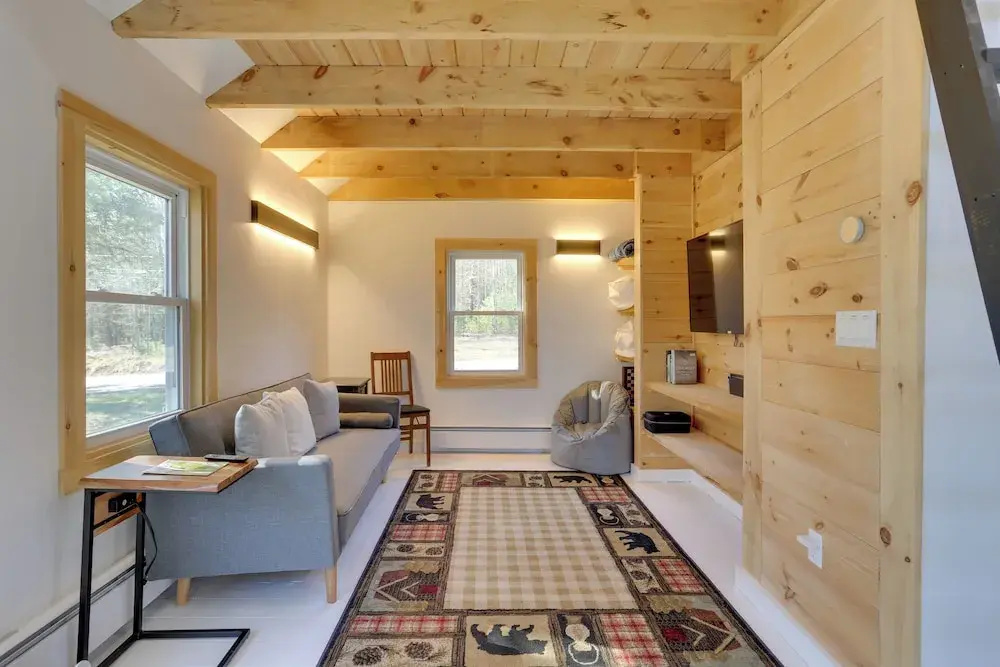 photo 1 of Cozy Catskills Tiny Home ~ 3 Mi to Bethel Woods!
