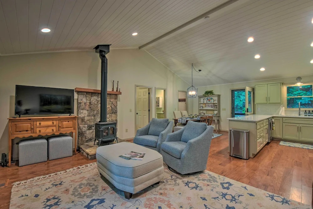 photo 1 of Cozy Clayton Cabin w/ Deck & Mountain Views!