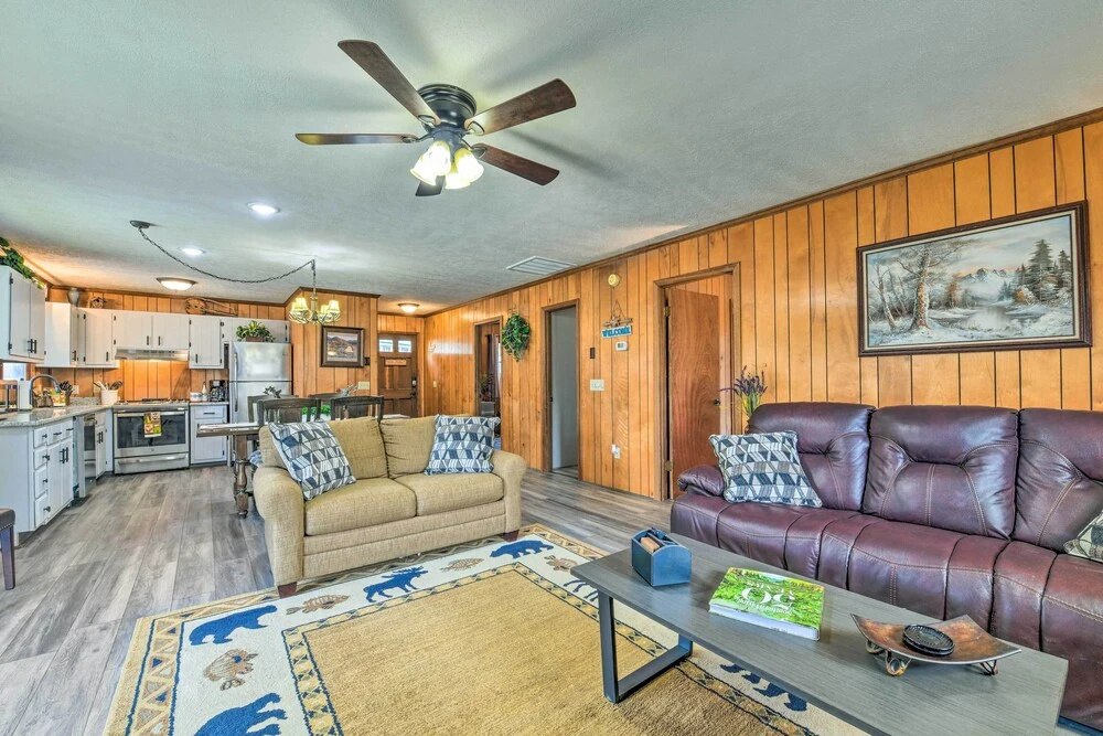 photo 1 of Cozy Maggie Valley Cabin, 1 Mi to Tube World!