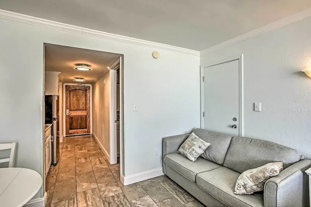 photo 1 of Steps to Shore: Beachfront Studio w/ Pool Access!