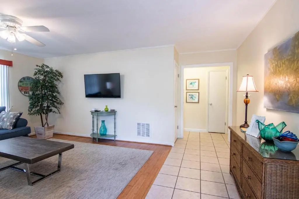 photo 1 of Cozy Tropical Bungalow Duplex with Heated Pool