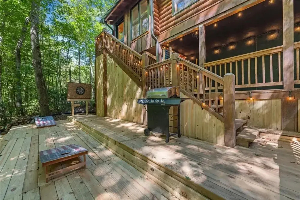 photo 1 of Dancing Bears Cabin With hot tub Fireplace Creek