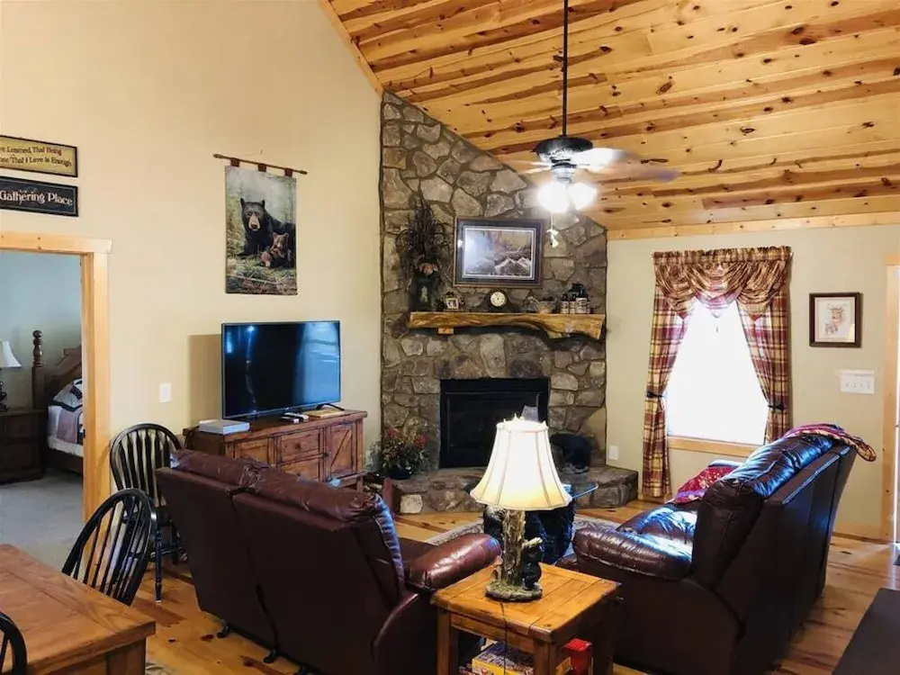 photo 1 of Dragons Den - Wonderful Mountain Cabin for Whole Family Coosawattee River Resort