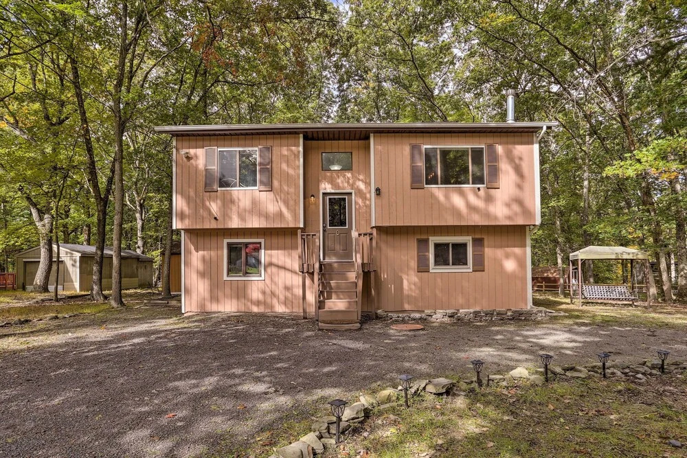 photo 1 of East Stroudsburg Home w/ Game Room + Deck!