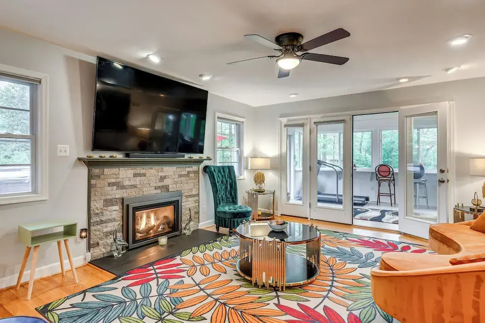 photo 1 of 14 Mi to DC: Retreat w/ Patio & Sunroom!