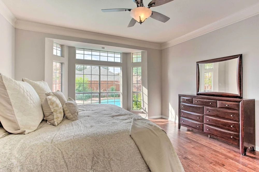 photo 1 of Elegant Plano Home w/ Private Outdoor Pool!
