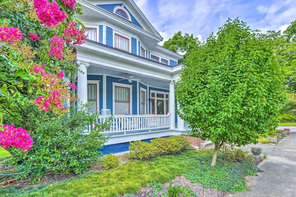photo 1 of Elegant Raleigh Home w/ Porch, Walk Downtown!